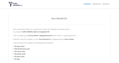 Desktop Screenshot of eurogeneral.hu